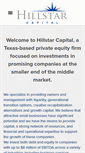Mobile Screenshot of hillstarcapital.com